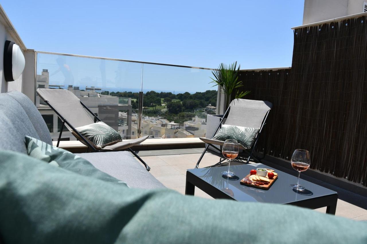 Luxurious Flat & Private Rooftop In Villamartin Orihuela Costa Dehesa de Campoamor  Eksteriør billede